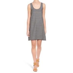Madewell Striped Shift Tank Dress - Medium